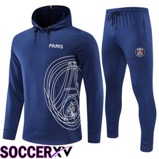 JORDAN Paris Saint Germain Training Tracksuit Hoodie Royal Blue 2022/2023