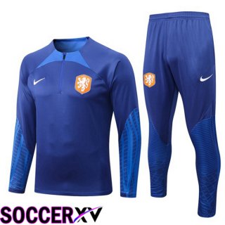 Netherlands Training Tracksuit Blue 2022/2023