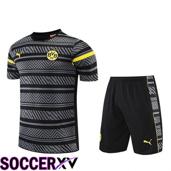 FC Chelsea Training T Jersey + Shorts Black 2022/2023