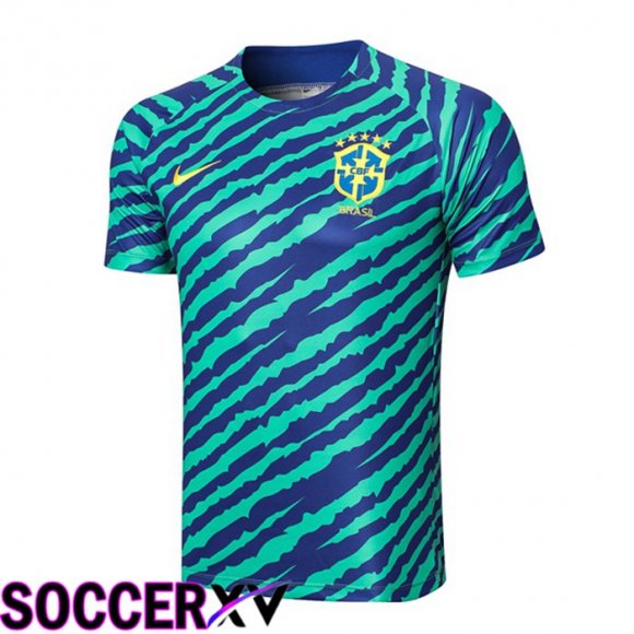 Brazil Training T Jersey Green 2022/2023