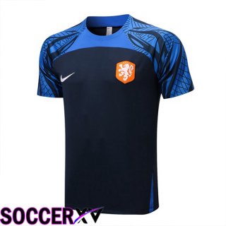 Netherlands Training T Jersey Royal Blue 2022/2023