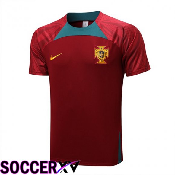 Portugal Training T Jersey Black 2022/2023