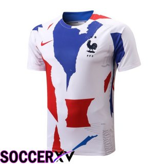 France Training T Jersey White 2022/2023