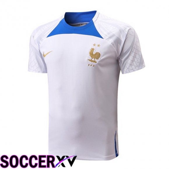 France Training T Jersey White 2022/2023