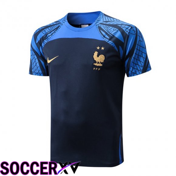 France Training T Jersey Royal Blue 2022/2023