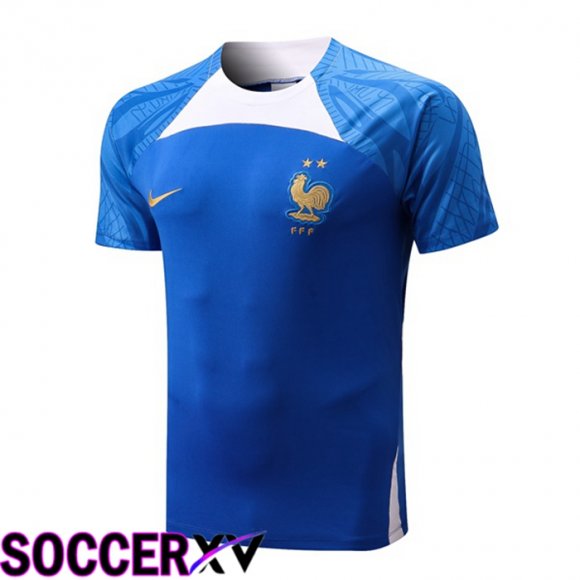 France Training T Jersey Blue 2022/2023