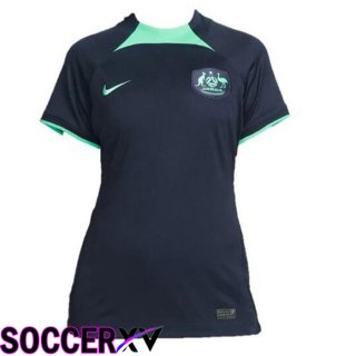 Australia Womens Away Jersey Black World Cup 2022