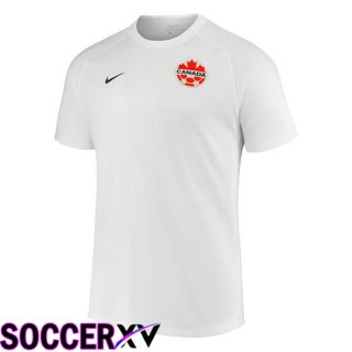 Canada Away Jersey White World Cup 2022