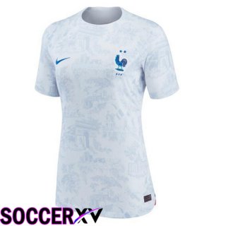 France Womens Away Jersey White 2023/2023