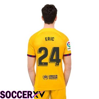 FC Barcelona (ERIC 24) Soccer Jersey Fourth Yellow 2022/2023