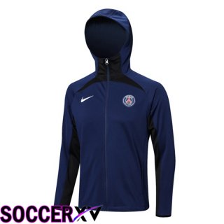 Paris Saint Germain Training Jacket Hoodie Royal Bluee 2023/2024