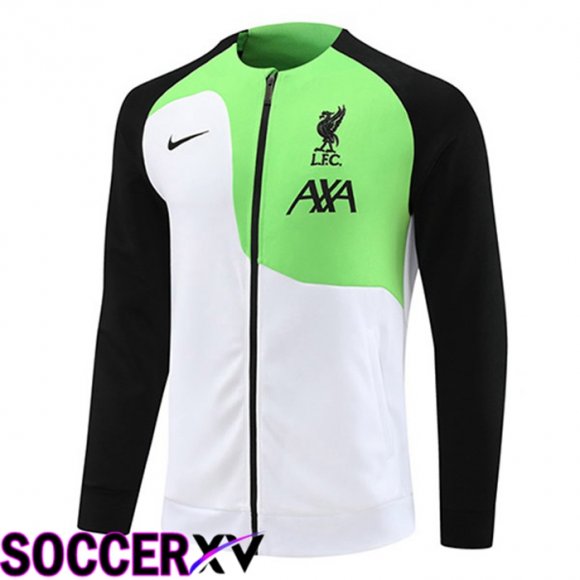 FC Liverpool Training Jacket White Green 2023/2024