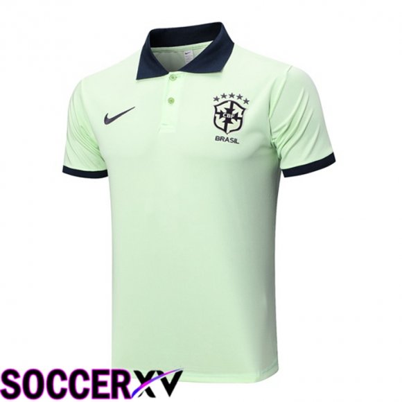 Brazil Soccer Polo Green 2023/2024