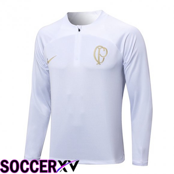 Corinthians Training Sweatshirt White 2023/2024