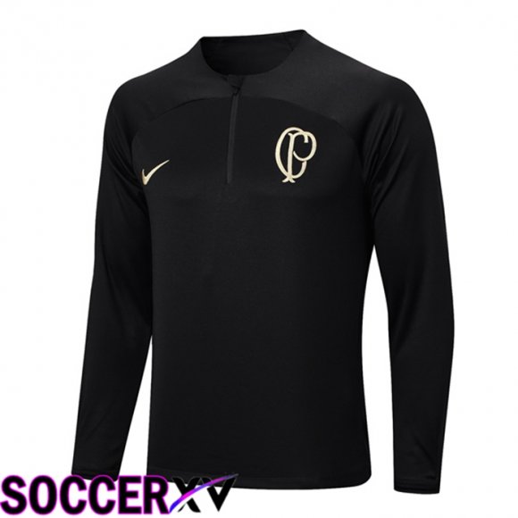 Corinthians Training Sweatshirt Black 2023/2024