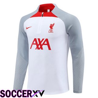 FC Liverpool Training Sweatshirt White Grey 2023/2024