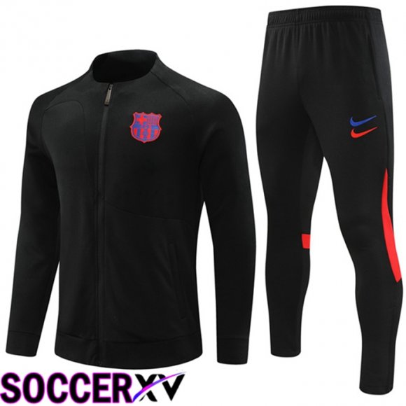 FC Barcelona Training Jacket Suit Black 2023/2024