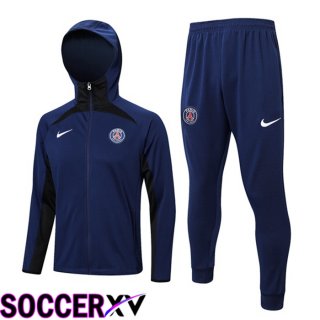 Paris Saint Germain Training Tracksuit Hoodie Royal Bluee 2023/2024