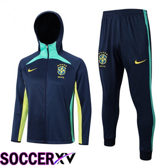 Brazil Training Tracksuit Hoodie Royal Blue 2023/2024