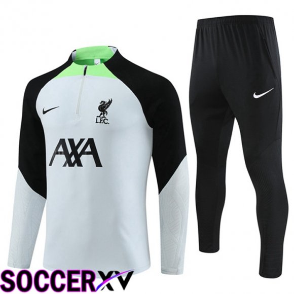 FC Liverpool Training Tracksuit Suit Grey 2023/2024