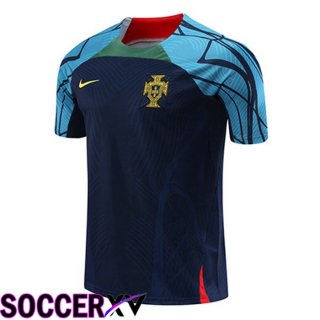 Portugal Training T Shirt Black 2023/2024