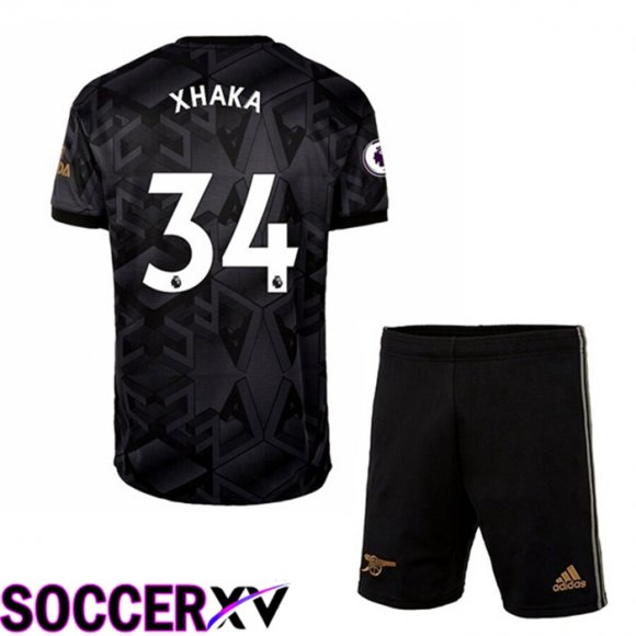 FC Arsenal (XHAKA 34) Kids Away Jersey 2022/2023