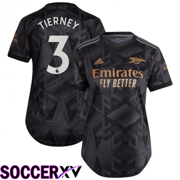 FC Arsenal (TIERNEY 3) Womens Away Jersey 2022/2023