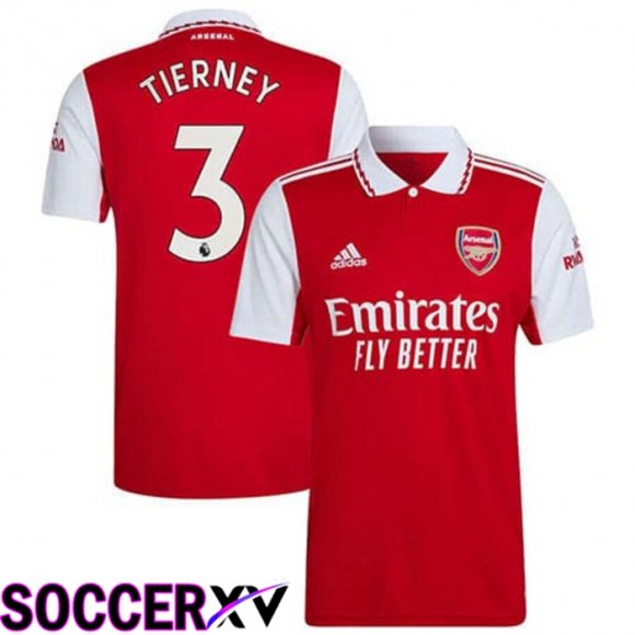 FC Arsenal (TIERNEY 3) Home Jersey 2022/2023