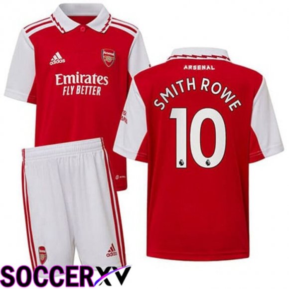 FC Arsenal（SMITH ROWE 10）Kids Home Jersey 2022/2023