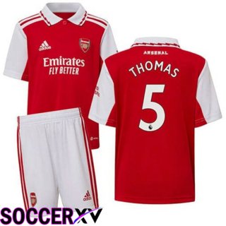 FC Arsenal（THOMAS 5）Kids Home Jersey 2022/2023