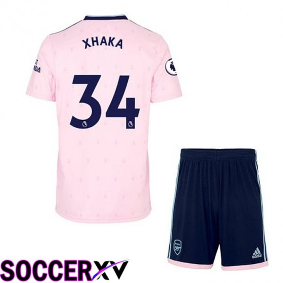 FC Arsenal (XHAKA 34) Kids Third Jersey 2022/2023