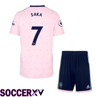 FC Arsenal (SAKA 7) Kids Third Jersey 2022/2023