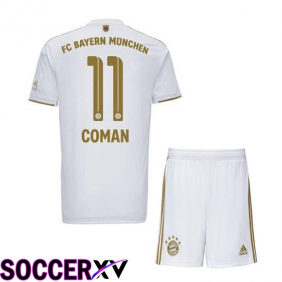 Bayern Munich (COMAN 11) Kids Away Jersey 2022/2023