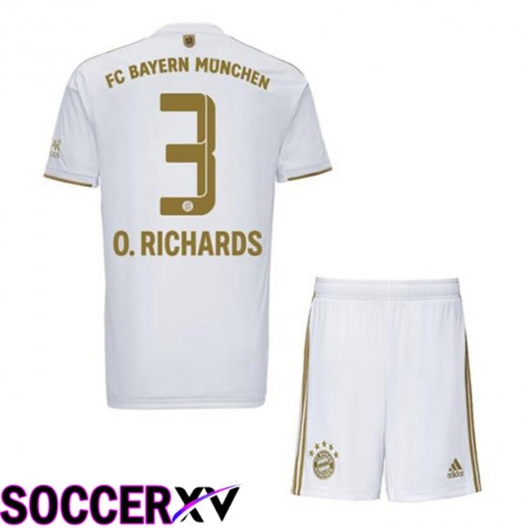 Bayern Munich (O. RICHARDS 3) Kids Away Jersey 2022/2023