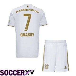 Bayern Munich (GNABRY 7) Kids Away Jersey 2022/2023