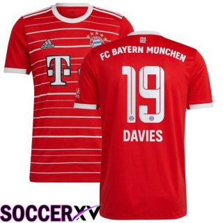 Bayern Munich (DAVIES 19) Home Jersey 2022/2023