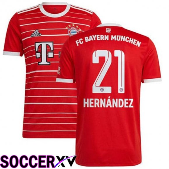 Bayern Munich (HERNÁNDEZ 21) Home Jersey 2022/2023