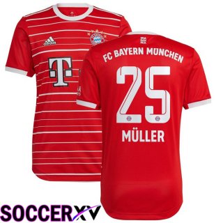 Bayern Munich (MÜLLER 25) Home Jersey 2022/2023