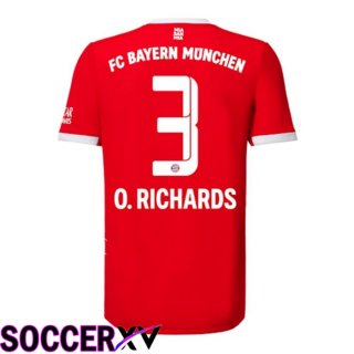 Bayern Munich (O. RICHARDS 3) Home Jersey 2022/2023