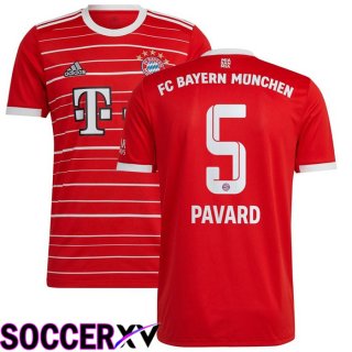 Bayern Munich (PAVARD 5) Home Jersey 2022/2023