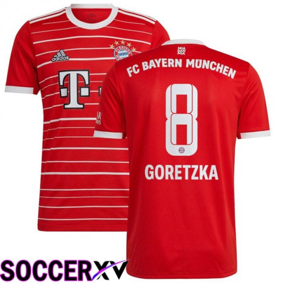 Bayern Munich (GORETZKA 8) Home Jersey 2022/2023