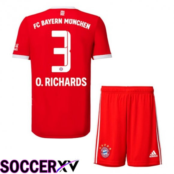 Bayern Munich (O. RICHARDS 3) Kids Home Jersey 2022/2023