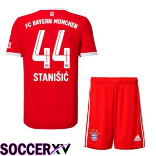 Bayern Munich (STANIŠIĆ 44) Kids Home Jersey 2022/2023