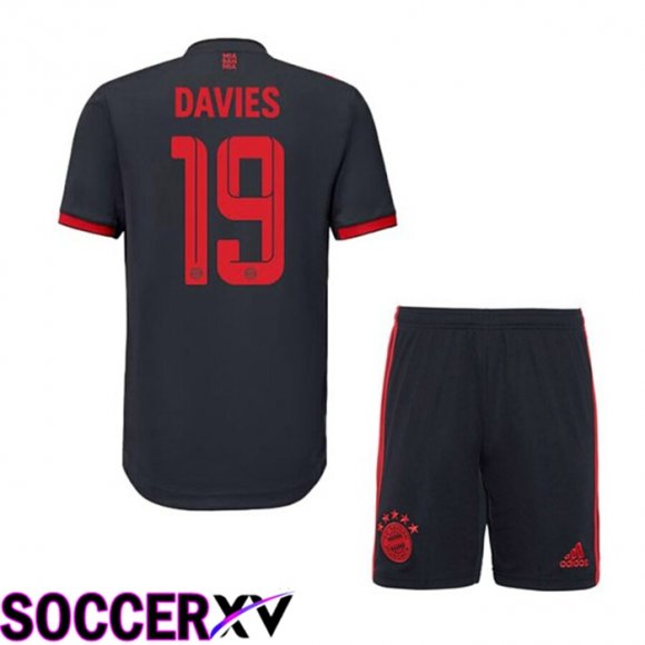 Bayern Munich (DAVIES 19) Kids Third Jersey 2022/2023