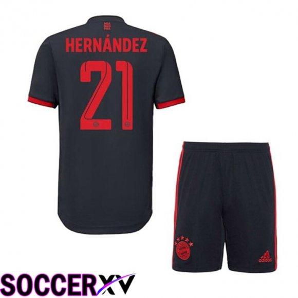 Bayern Munich (HERNÁNDEZ 21) Kids Third Jersey 2022/2023