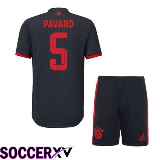 Bayern Munich (PAVARD 5) Kids Third Jersey 2022/2023