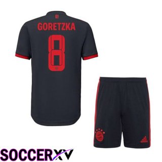 Bayern Munich (GORETZKA 8) Kids Third Jersey 2022/2023