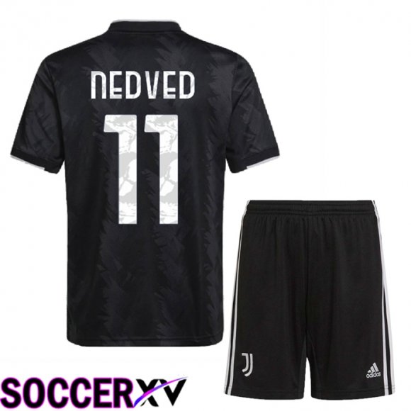 Juventus (Nedved 11) Kids Away Jersey 2022/2023