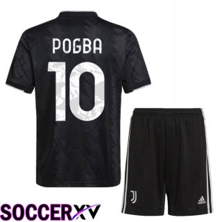 Juventus (Pogba 10) Kids Away Jersey 2022/2023