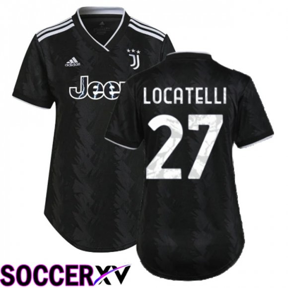 Juventus (Locatelli 27) Womens Away Jersey 2022/2023